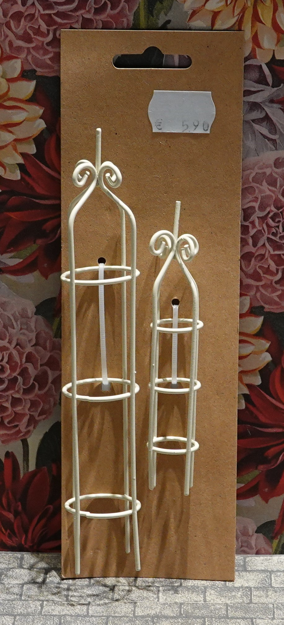 Kukkakehikko 2 kpl nukkekotiin