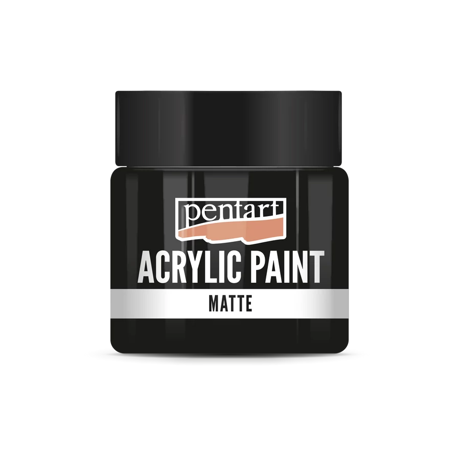 Pentart akryylimaali 50 ml matta, eri värejä