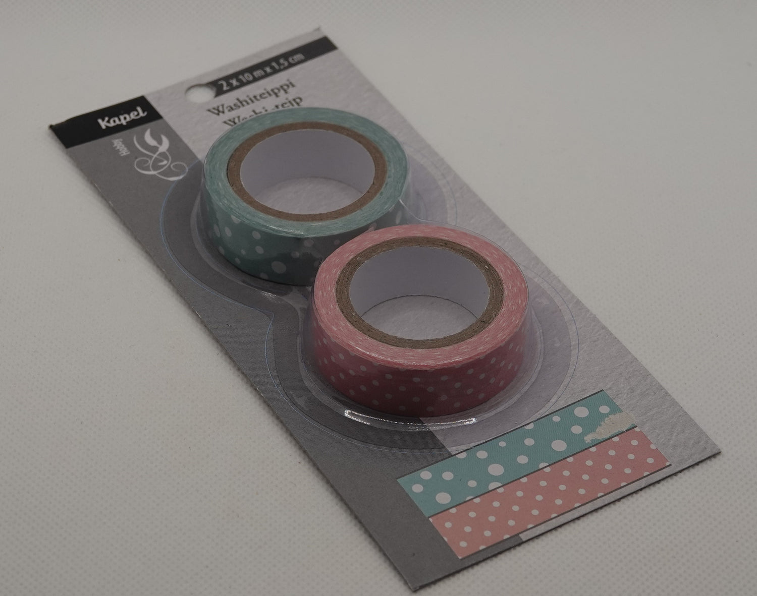 Washiteippi 2 kpl "pisteet"