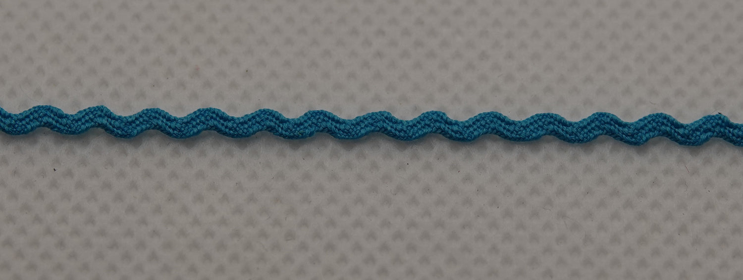 Siksak-nauha 1,5 mm, turkoosi