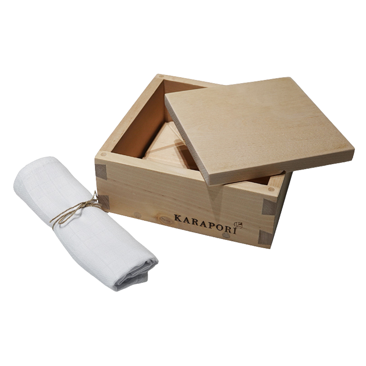 Puinen juustomuotti, malli 2