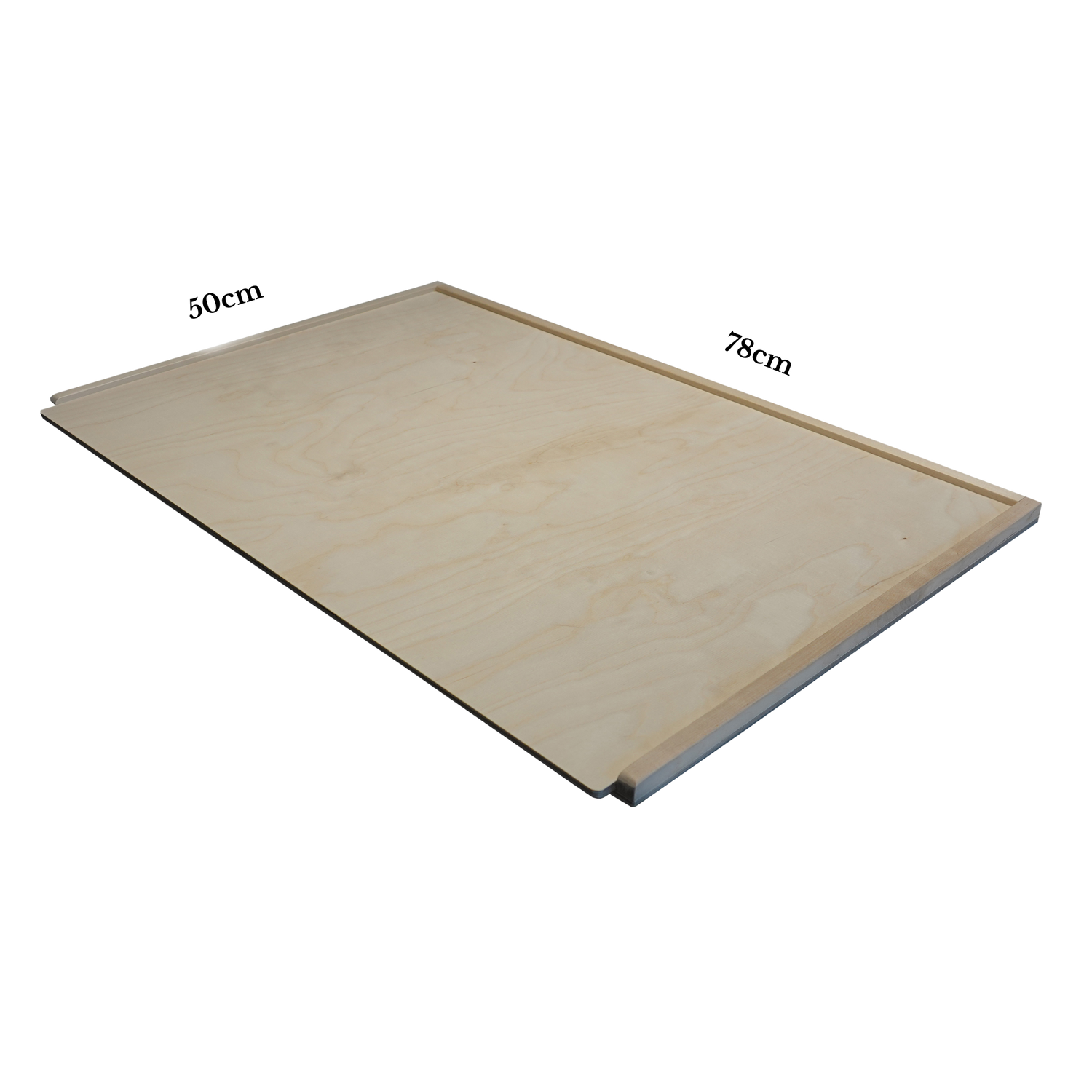 Puinen leivinlauta, matalareunainen