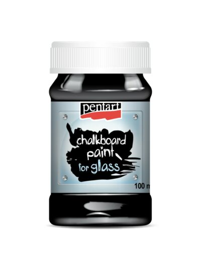 Pentart liitutaulumaali lasille