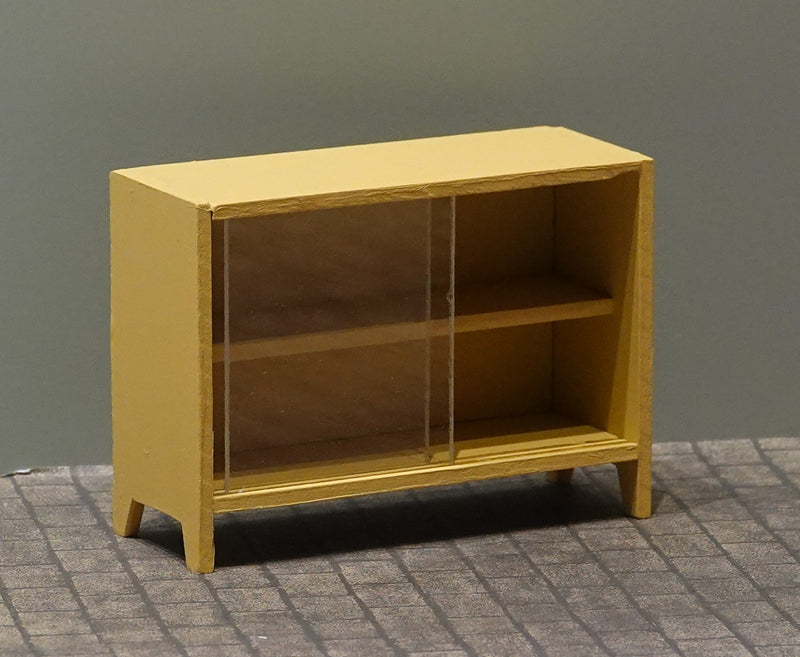 Nukkekodin vitriinikaappi 1:12