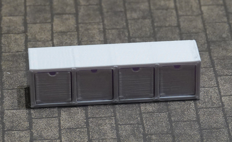 Lokerikko 1:6, eri värejä