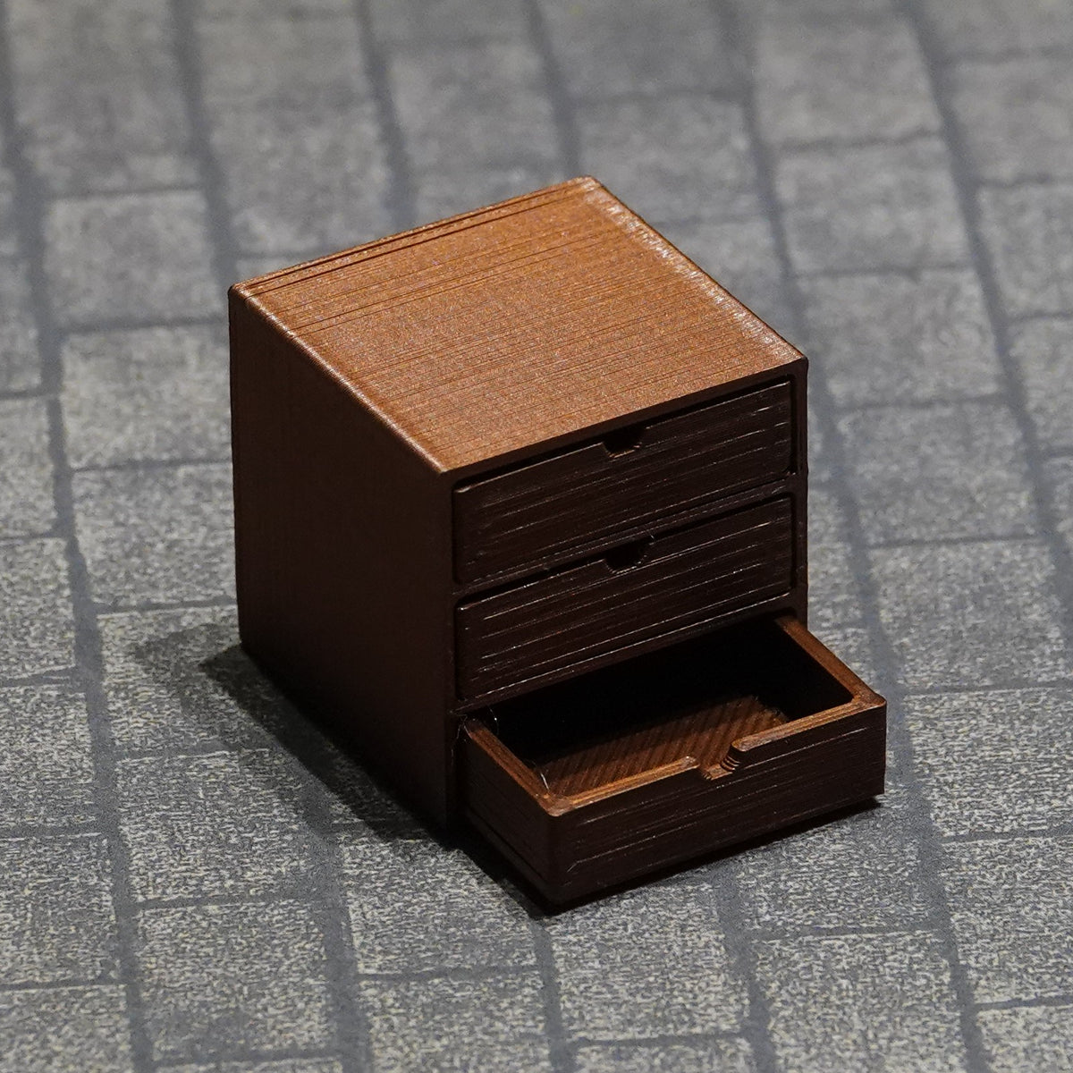 Minilaatikosto,  eri värejä ja kokoja