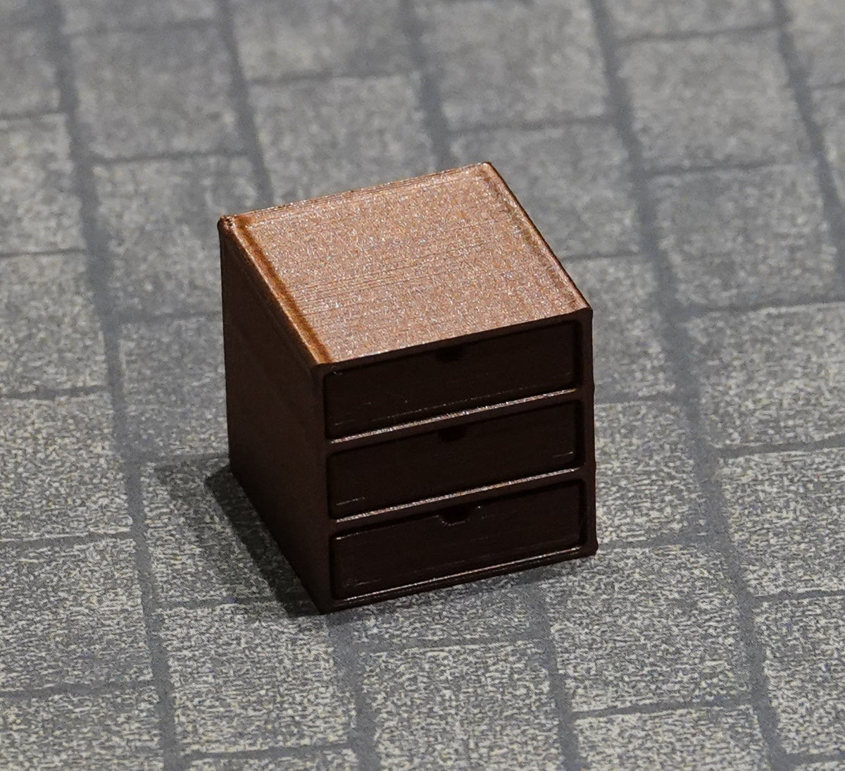 Minilaatikosto,  eri värejä ja kokoja