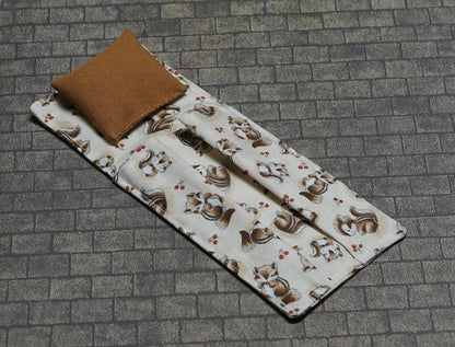 Nukkekodin makuupussi 1:12