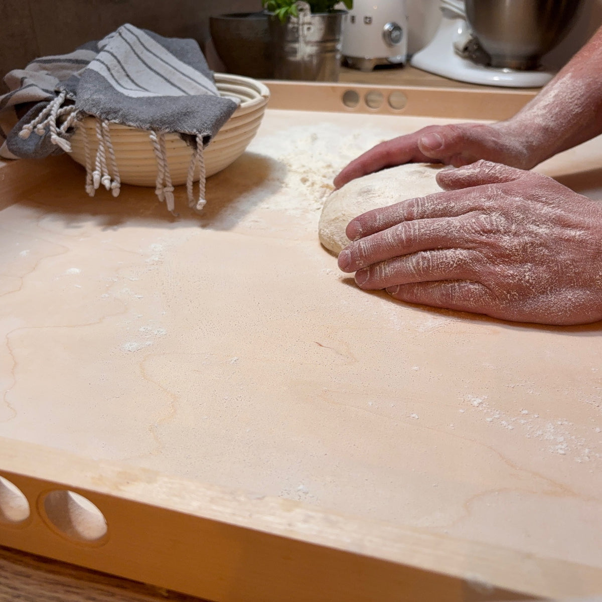 Puinen leivinlauta, perinteinen