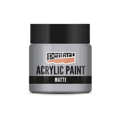 Pentart akryylimaali 50 ml matta, eri värejä