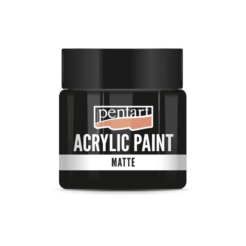 Pentart akryylimaali 50 ml matta, eri värejä