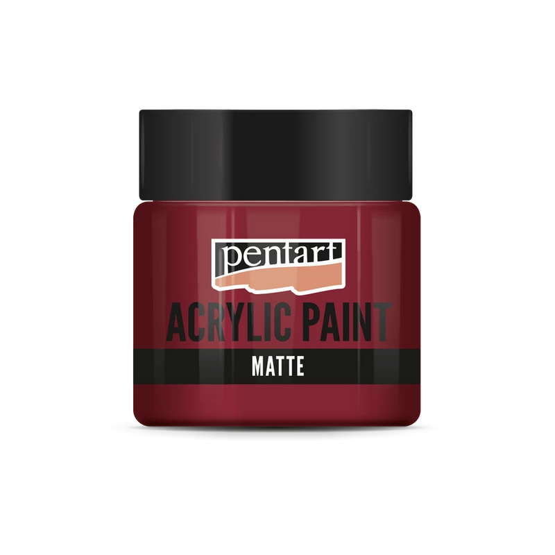 Pentart akryylimaali 50 ml matta, eri värejä