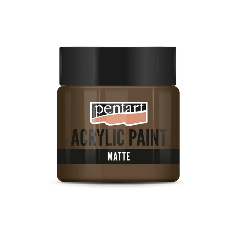 Pentart akryylimaali 50 ml matta, eri värejä