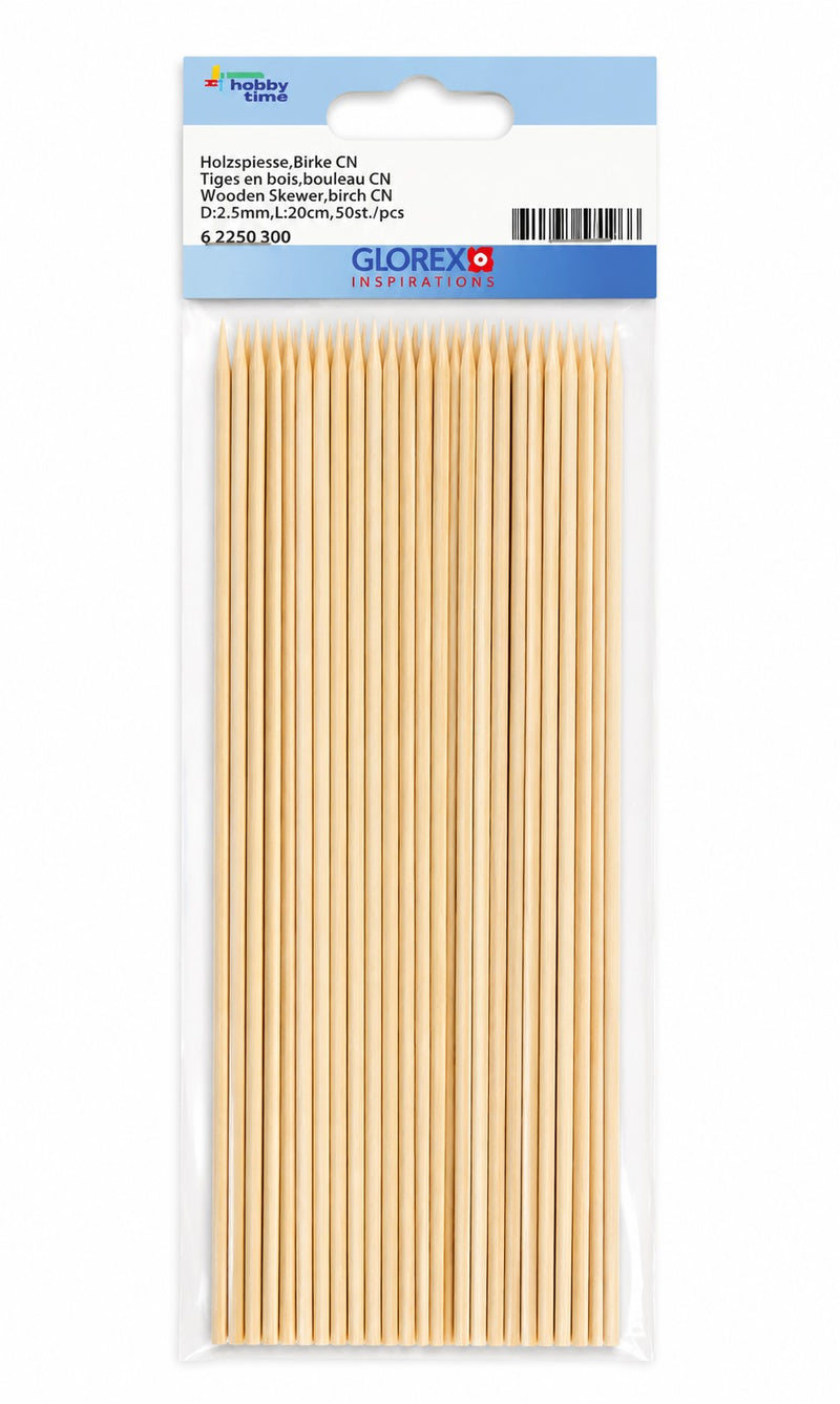 Puiset askartelutikut, 50 kpl