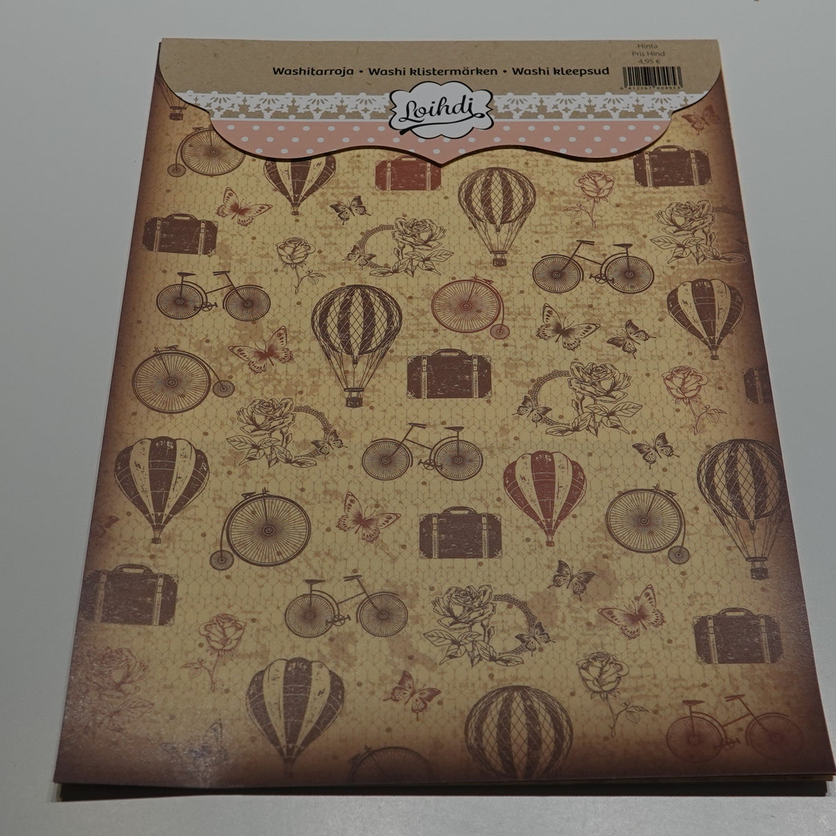 Washitarra-arkkeja, kuumailmapallot