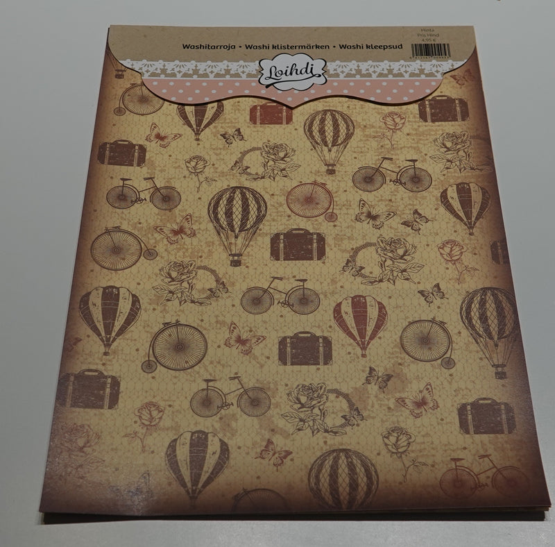 Washitarra-arkkeja, kuumailmapallot