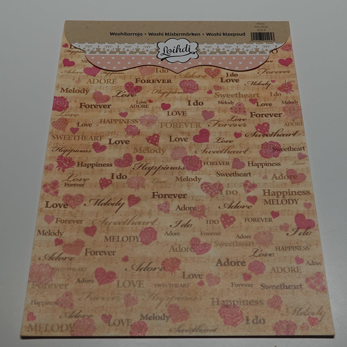 Washitarra-arkkeja, love