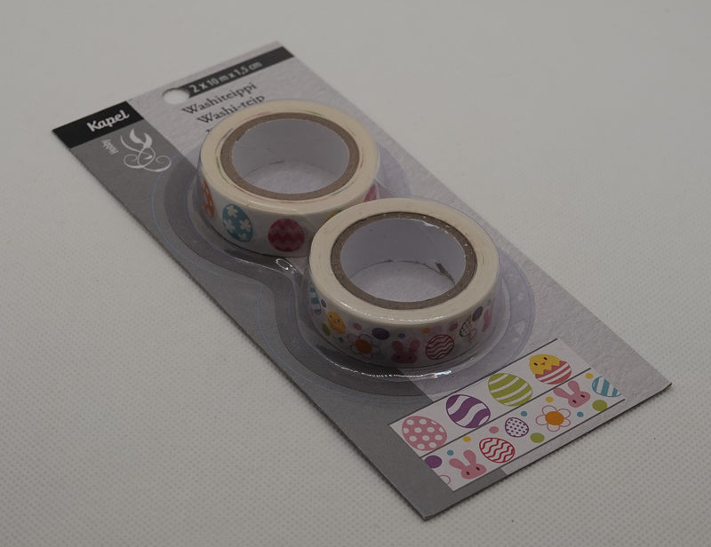 Washiteippi 2 kpl "pääsiäinen"