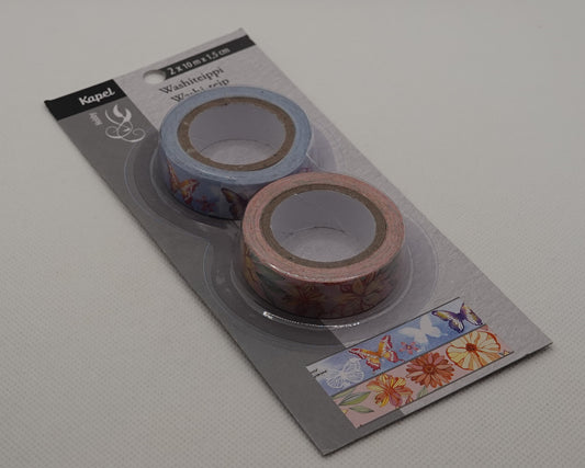 Washiteippi 2 kpl/pkt, eri kuvioita