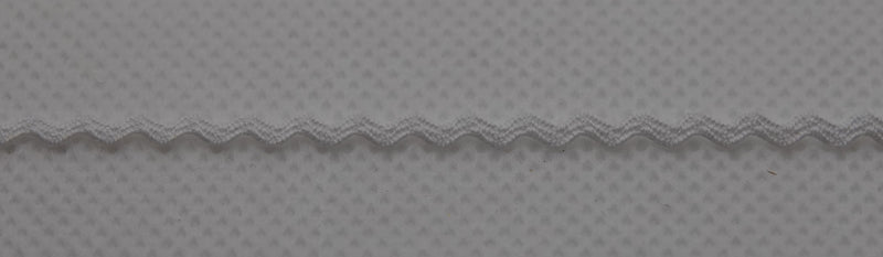 Siksak-nauha 1,5 mm, valkoinen