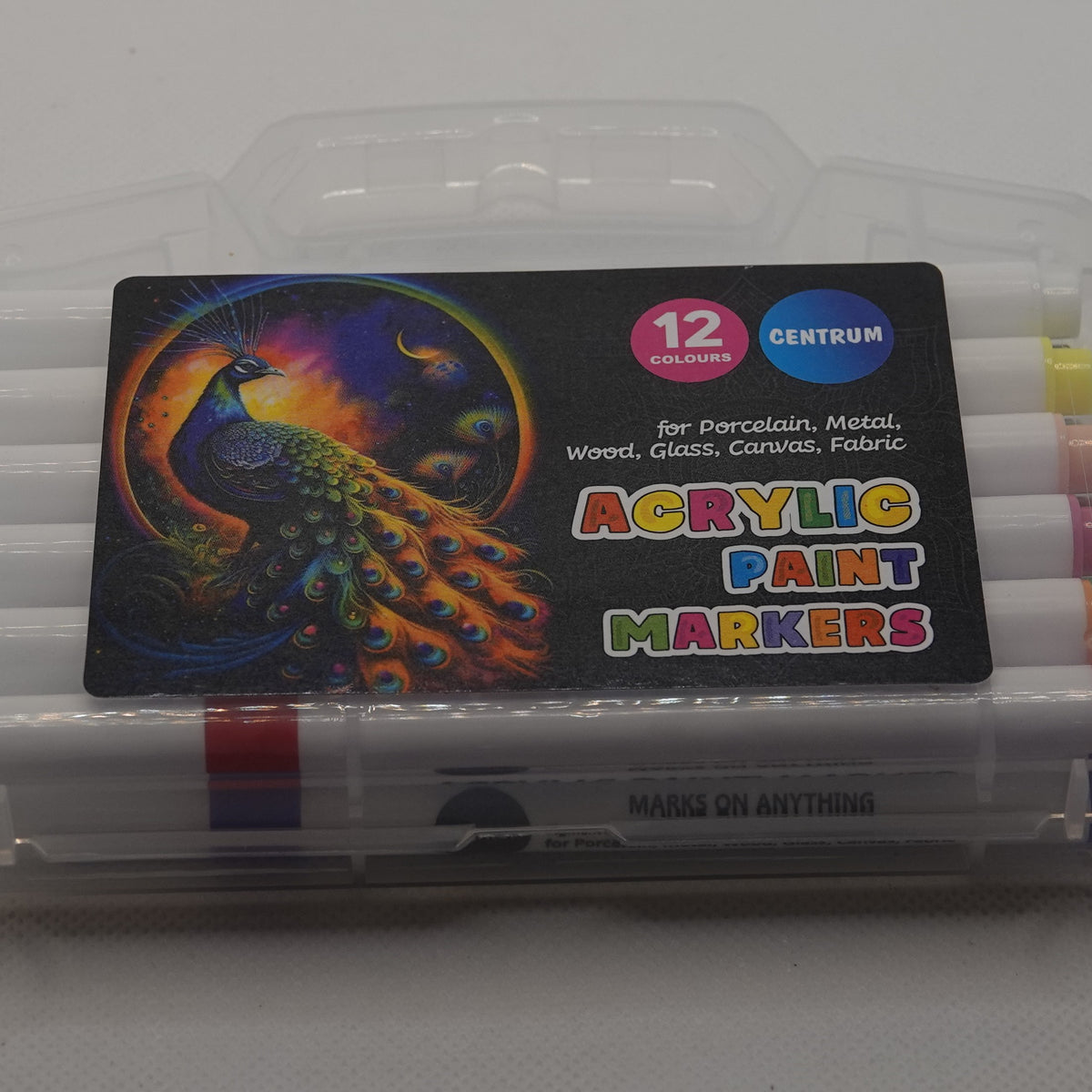 Akryylitussit 12 kpl