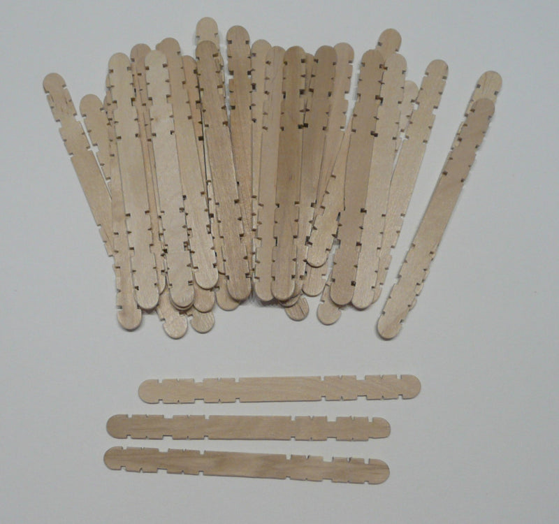 Koristeellinen jäätelötikku askarteluun, 30 kpl