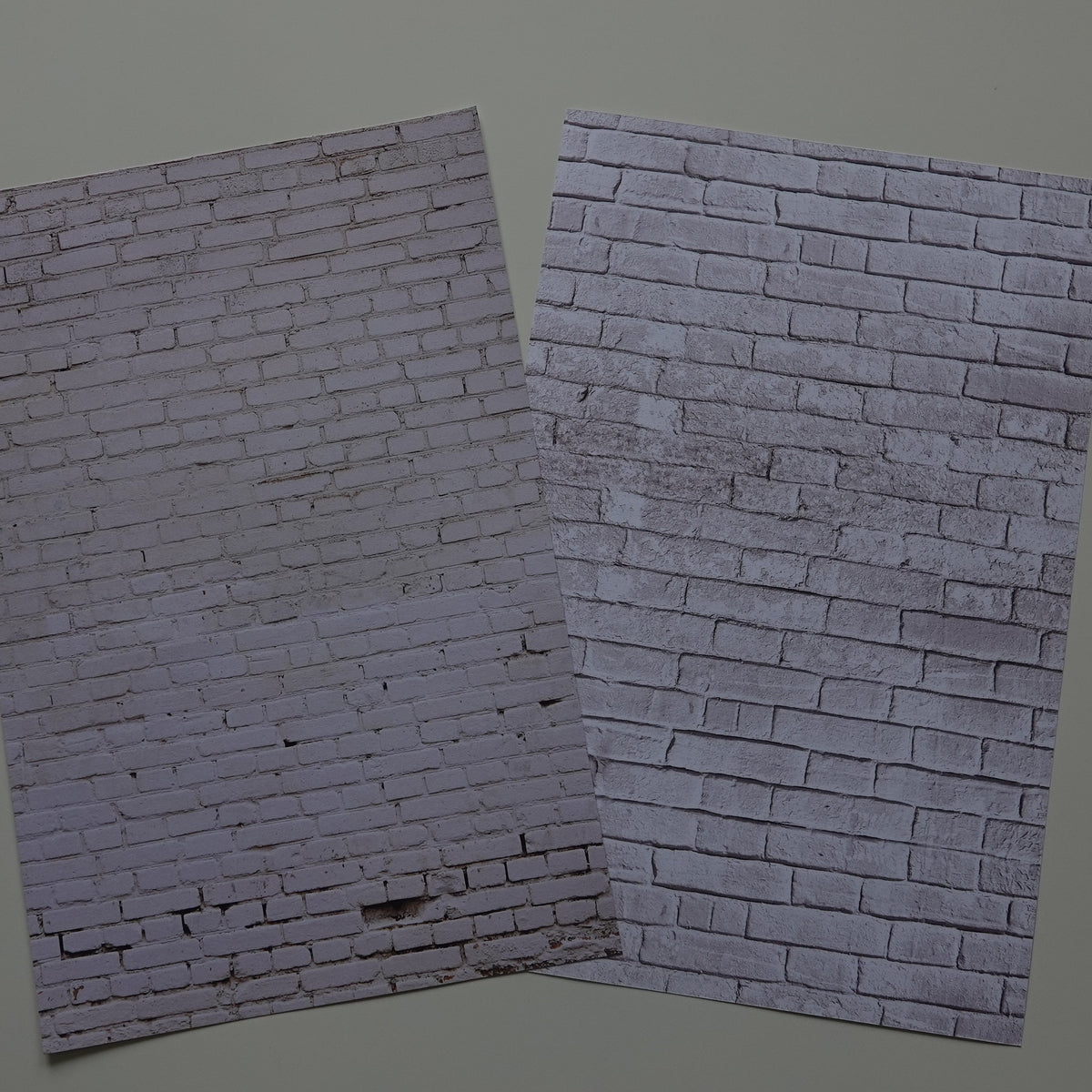 Kaksipuoleinen kuviokartonki tiiliseinä 20 x 30 cm