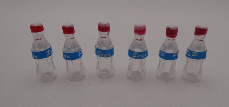 Limsapullot "soda" 1:12, 6 kpl