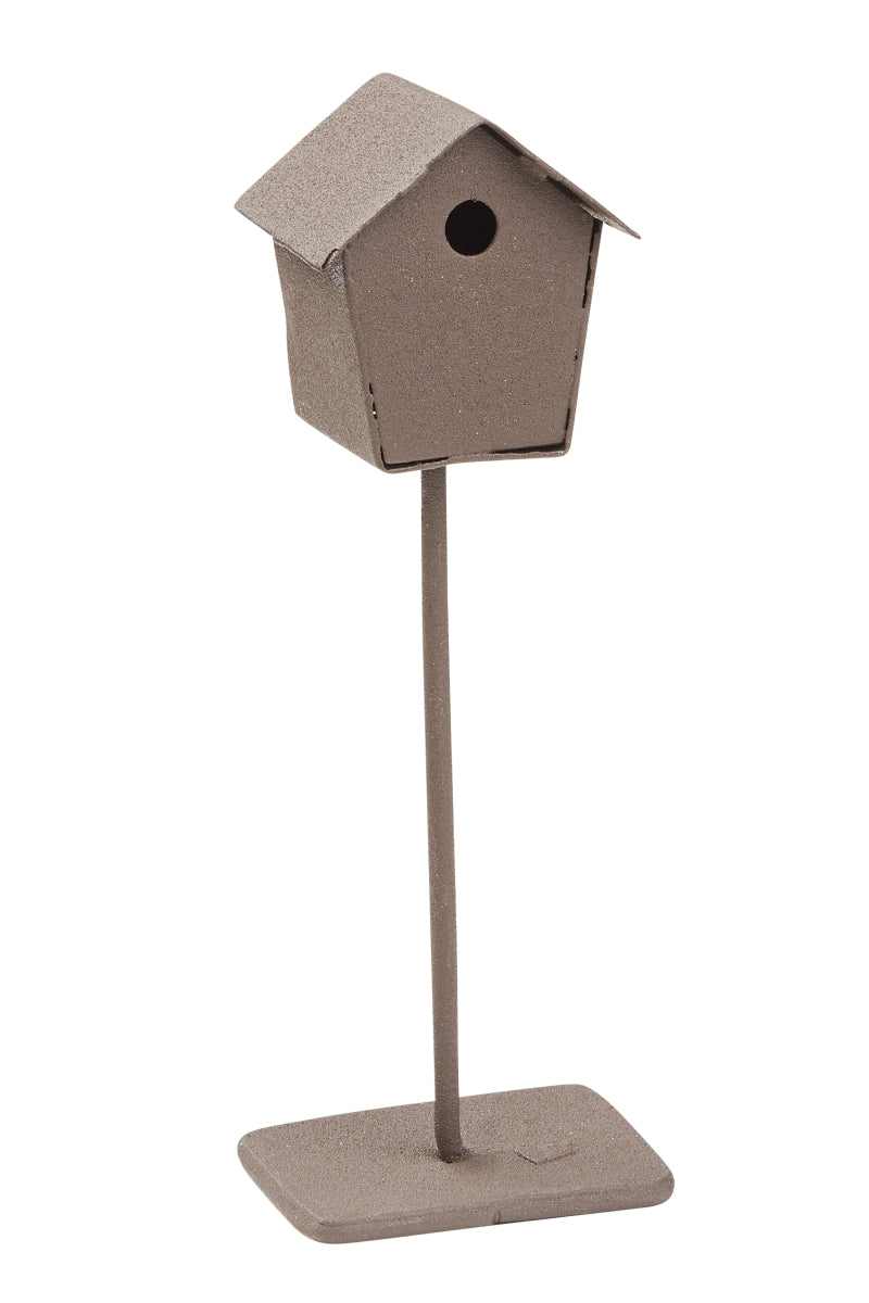 Linnunpönttö nukkekotiin, ruskea