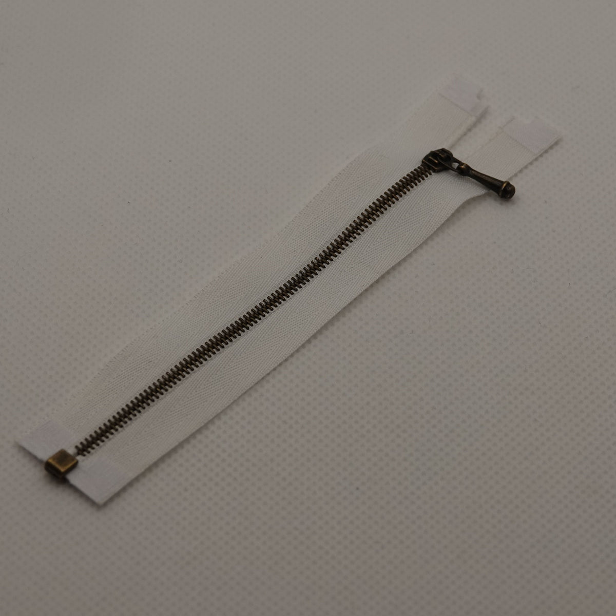 Vetoketju 10 cm, avomalli, valkoinen