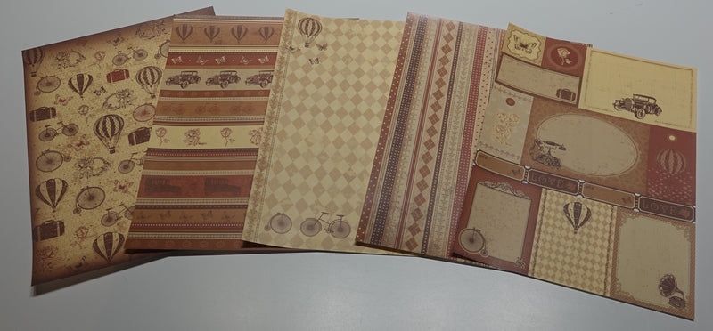 Washitarra-arkkeja, kuumailmapallot